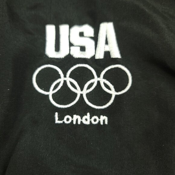 US Olympic Committee Men L USA London Olympics Full Zip Colorblock Fleece Jacket - Picture 3 of 14